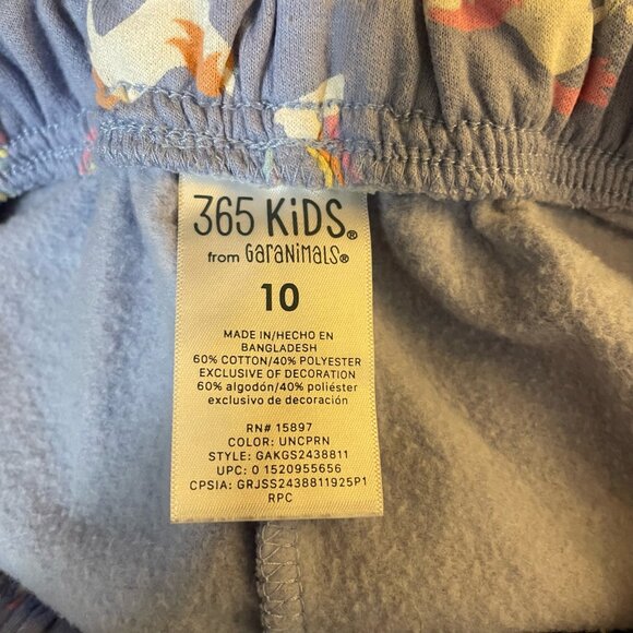 Girls Shorts Periwinkle Blue Unicorns Size 10 MUST BE BUNDLED, MARKED DOWN - Picture 3 of 4